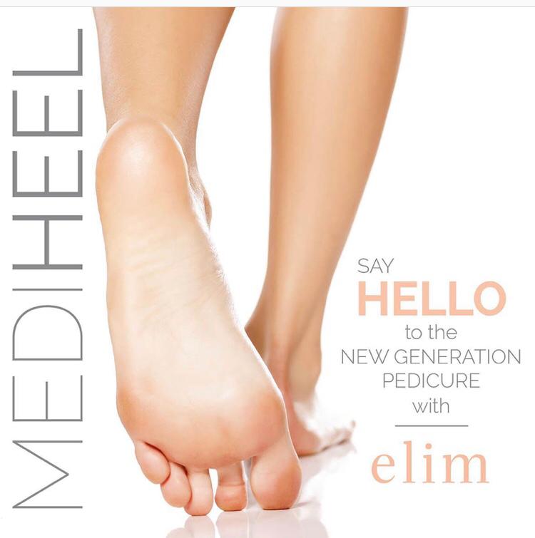 Express Elim Medical Grade Foot Treatment/ Pedicure (mini top up treatment, with gel polish)